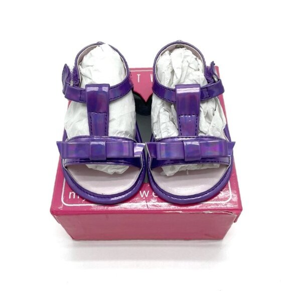 Stuart Weitzman "My First Weitzman" purple sandals - infant size 2 (0-6m) - Picture 1 of 1